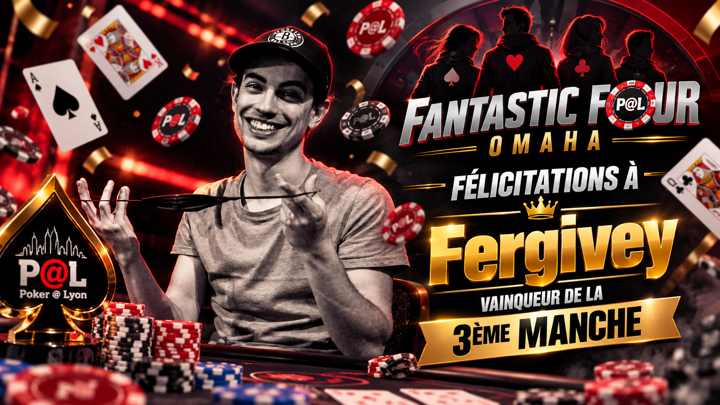 Fergivey l'emporte sur la 3ème manche du Fantastic Four Omaha