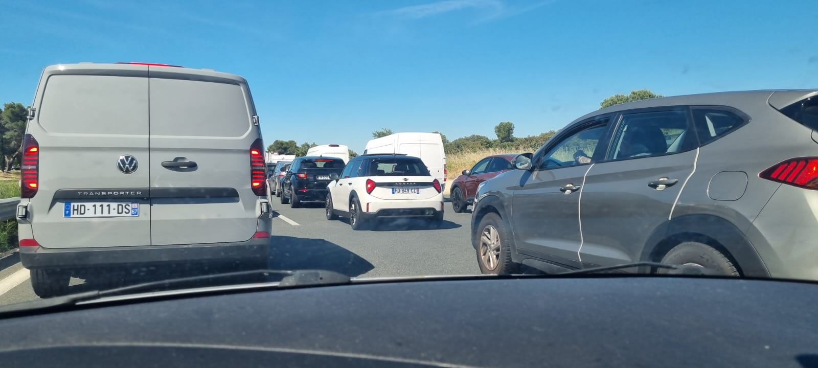 Trajet autoroute